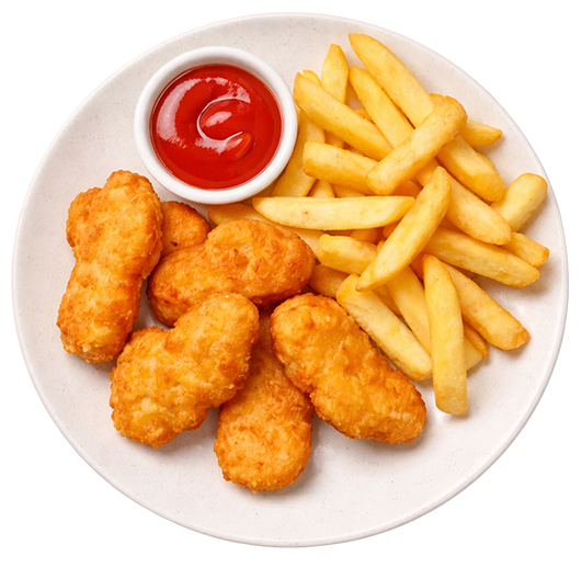 Delicious Indian food platter with assorted dishes